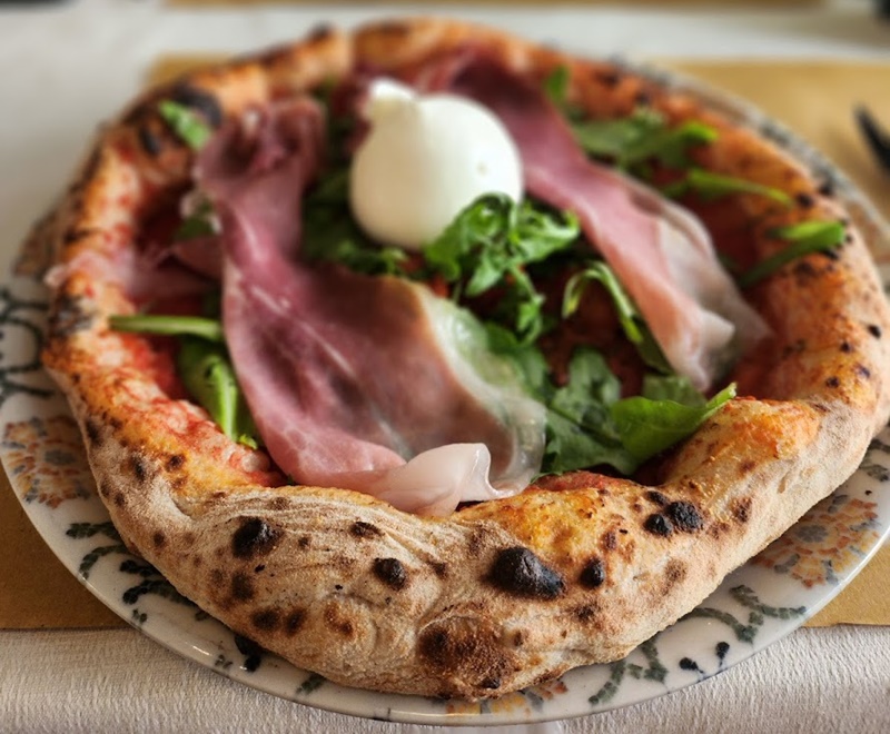 Al Forno della Soffitta serves so yummy and rich pizzas!