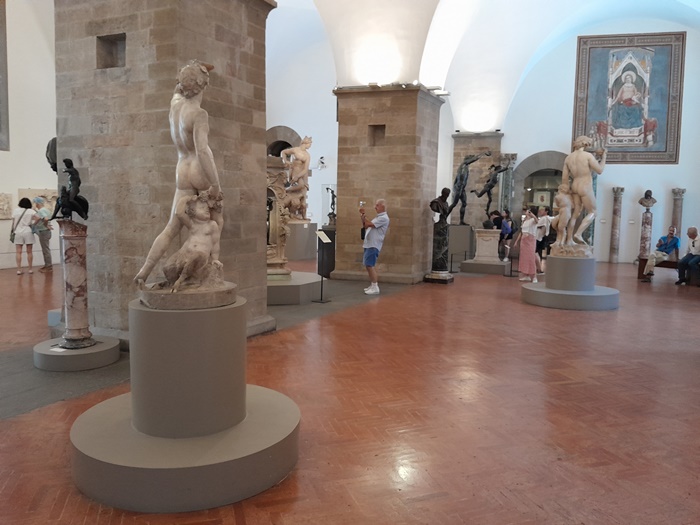 Michelangelo room in Bargello Museum