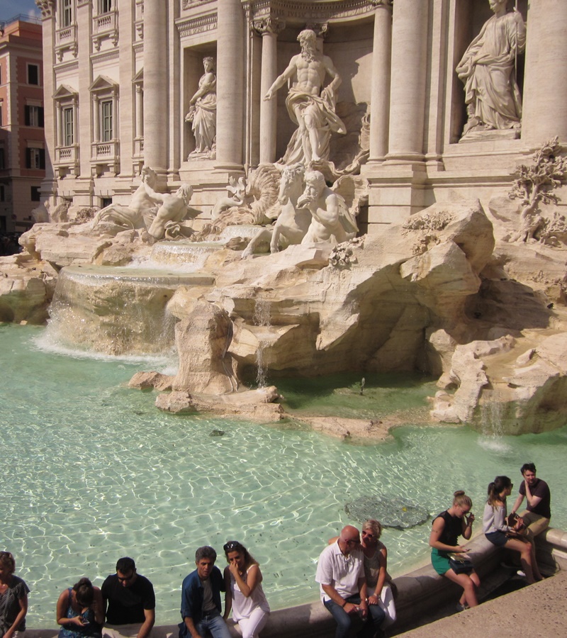The Fontana di Trevi, Rome