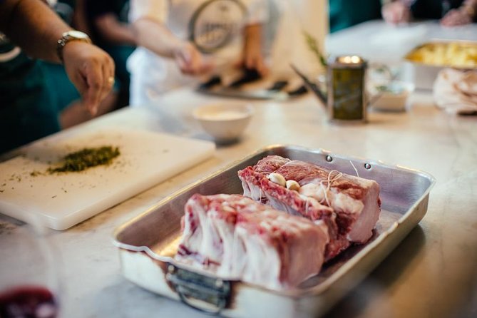 You'll prepare Tuscan roast pork during this fun cooking class near Florence! You'll prepare Tuscan roast pork during this fun cooking class near Florence!