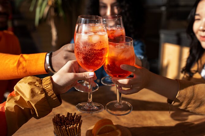 You'll learn how to make spritz on this pasta class in Rome!