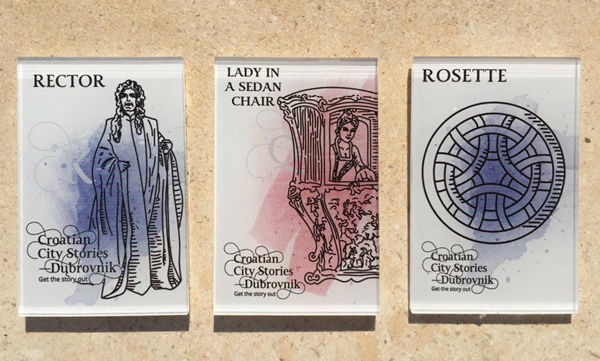 Magnets with Dubrovnik motifs Magnets with Dubrovnik motifs