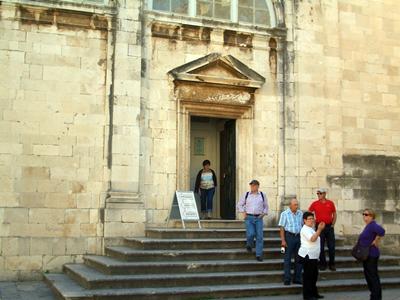 Main entrance to Cathedral
