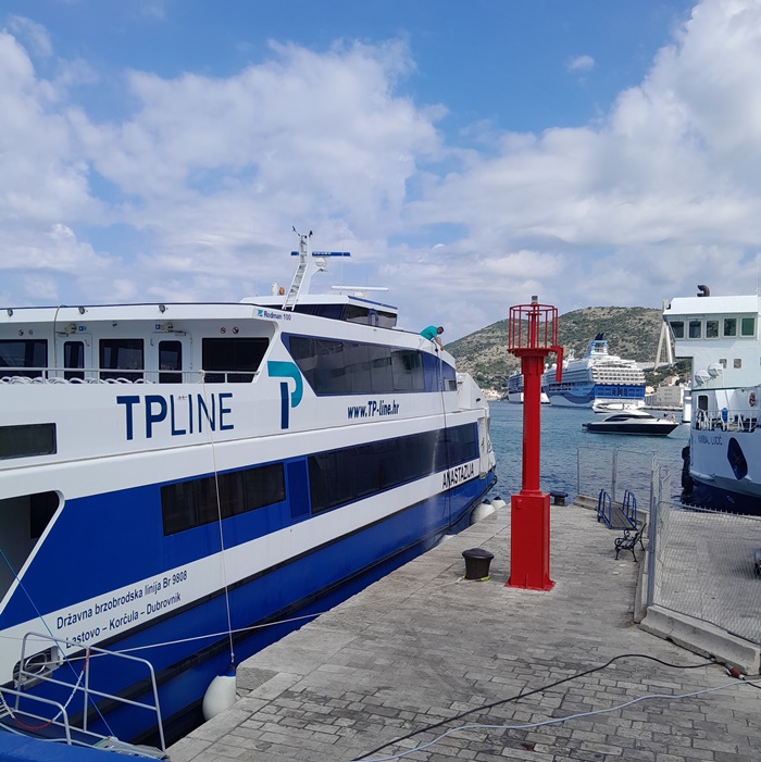 Dubrovnik ferry/cruise port