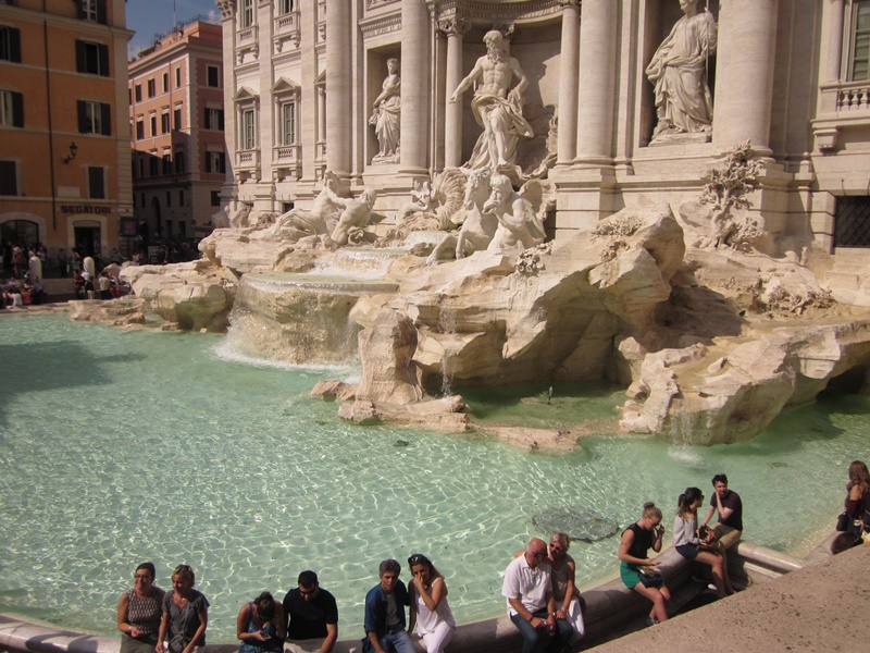 Don't skip Fontana di Trevi on your one day in Rome visit! Don't skip Fontana di Trevi on your one day in Rome visit!