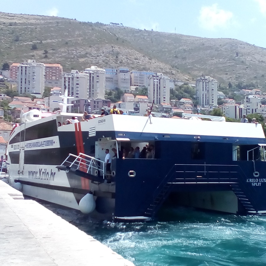 krilo catamaran split to dubrovnik