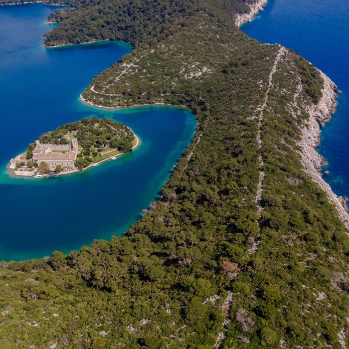 The green island of Mljet