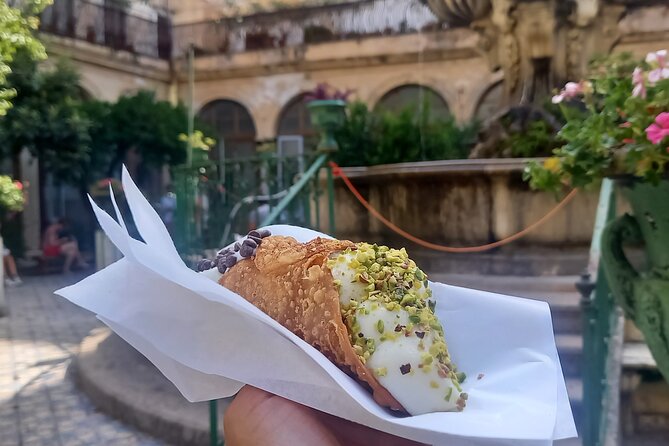 You'll be sampling Sicilian cannoli on this food tour in Palermo You'll be sampling Sicilian cannoli on this food tour in Palermo