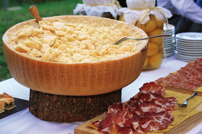 Parmigiano Reggiano and cured meats, you'll taste on this Parma food tour Parmigiano Reggiano and cured meats, you'll taste on this Parma food tour