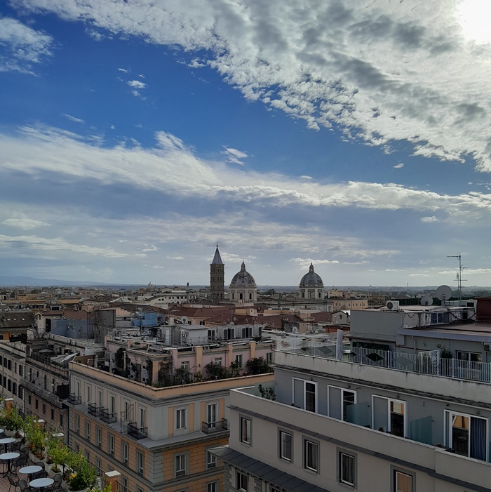 View from the rooftop terrace of Sophie Terrace Hotel View from the rooftop terrace of Sophie Terrace Hotel