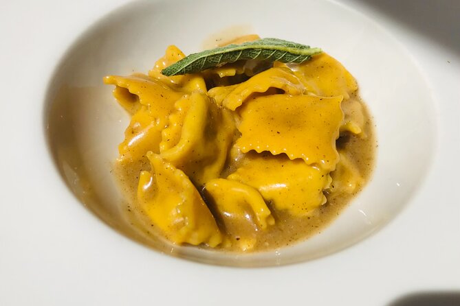 A delicious pasta plate you'll eat on this food tour in Turin A delicious pasta plate you'll eat on this food tour in Turin