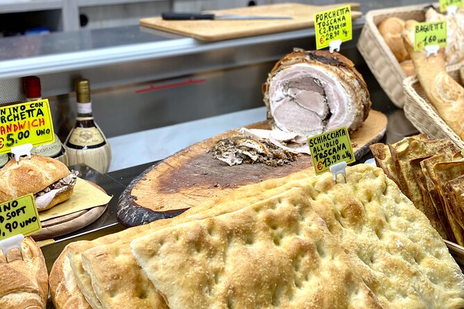 Get some schiacciata from Mercato Centrale in Florence Get some schiacciata from Mercato Centrale in Florence