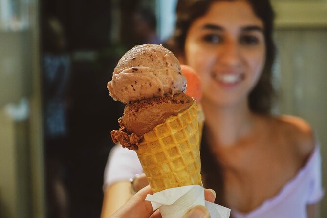 Fantastically creamy gelato is a part of your tasting on this food tour of Rome