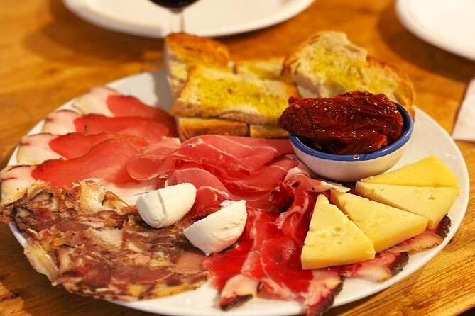 You'll enjoy a selection of salami, prosciutto and cheeses on this food tour in Florence!