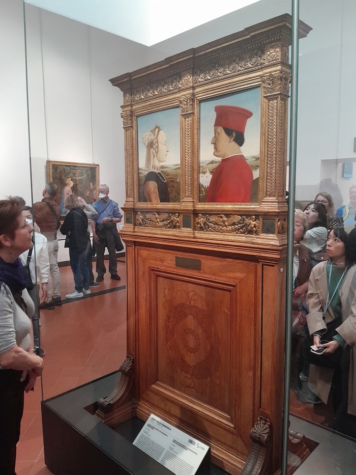 Famous diptych by Piero della Francesca