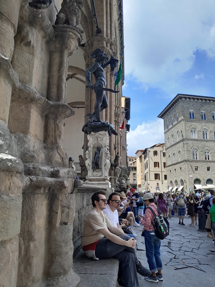 Loggia dei Lanzi in Florence